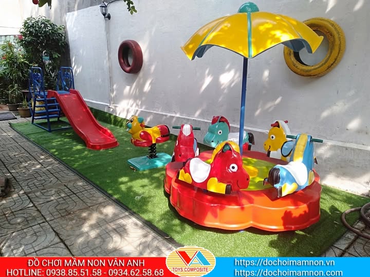 Khu vui chơi sân vườn- Ảnh CTY Vân Anh