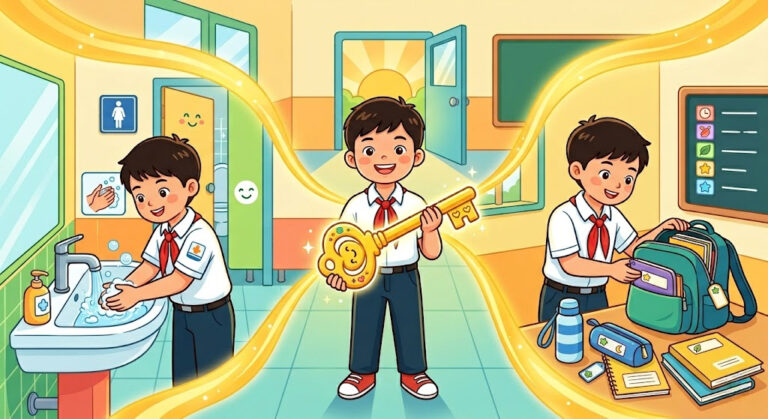 5 kỹ năng hỗ trợ hành trang vào lớp 1 cho bé