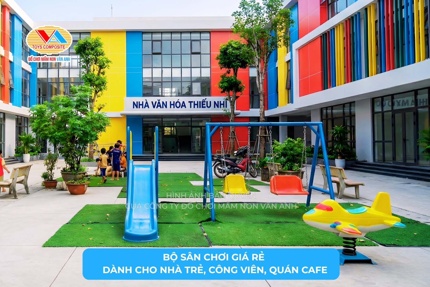Khu vui chơi trẻ em gồm những gì? Gợi ý mô hình phổ biến