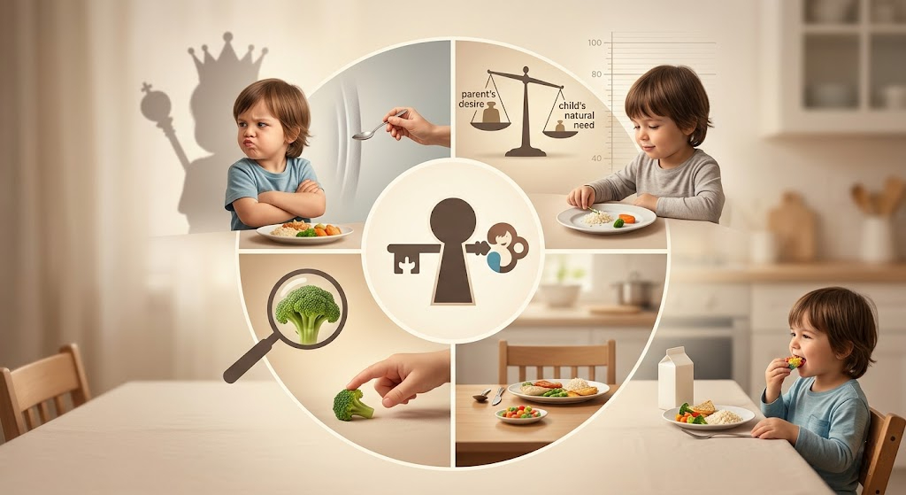 Đằng sau cái lắc đầu trên bàn ăn của trẻ 3-5 tuổi không đơn thuần là sự bướng bỉnh, mà là tiếng nói của cái tôi đang lớn và những thay đổi sinh lý tự nhiên cha mẹ cần thấu hiểu.