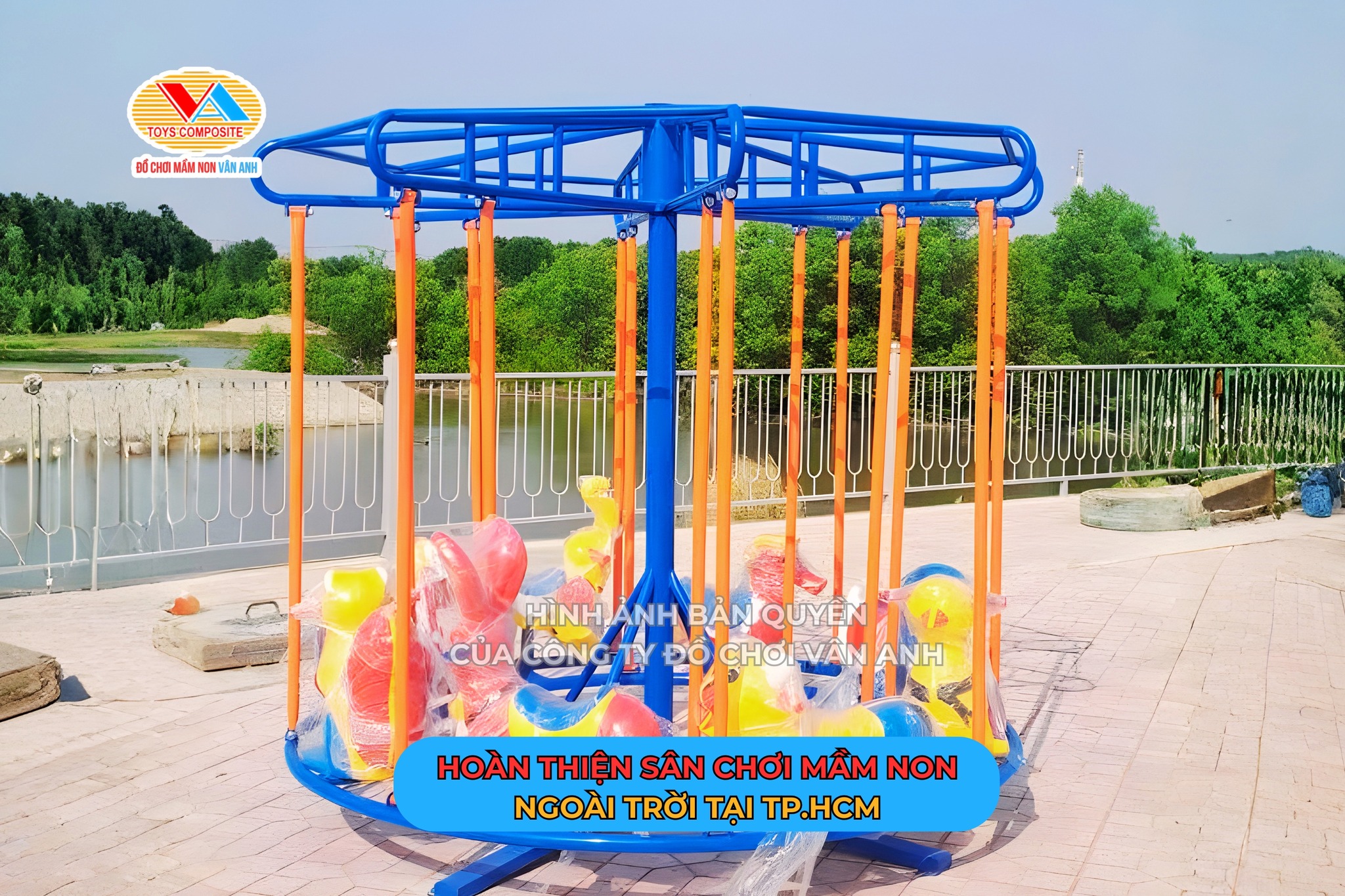 Ảnh đu quay trong - Thiết bị mầm non Vân Anh