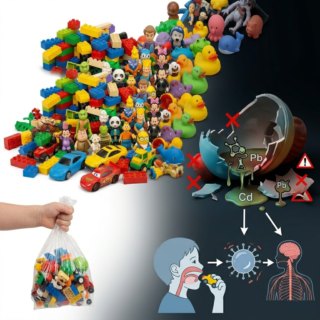 Tiện lợi nhưng cũng có những rủi ro ngầm ảnh hưởng đến sức khoẻ của bé từ đồ chơi nhựa