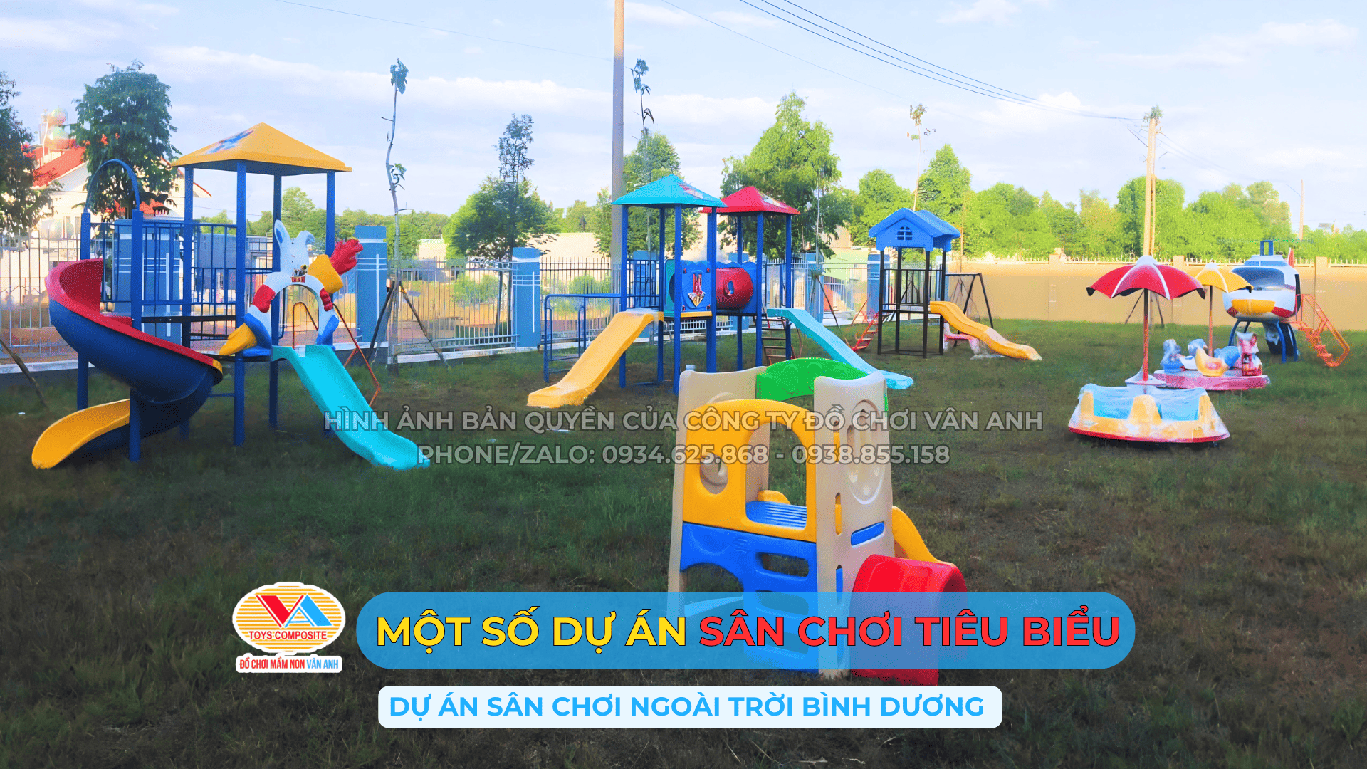 Thi công đồ chơi mầm non