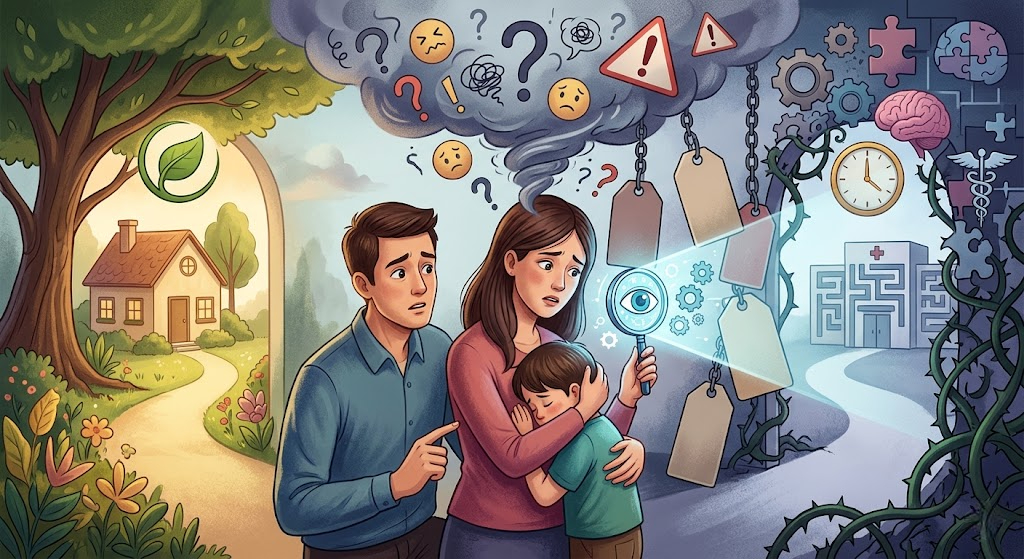 Giữa ranh giới của sự nhút nhát và những hội chứng tâm lý, điều con cần nhất là sự đồng hành bình tĩnh và một nhãn quan khoa học từ cha mẹ