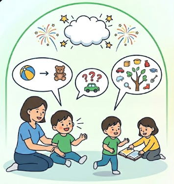 Cột mốc ngôn ngữ tuổi lên 2, lên 3: Đâu là sự phát triển bình thường và đâu là 'vạch báo đỏ' ba mẹ cần lưu tâm?