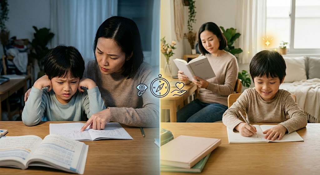 Chuyển từ 'giám sát' sang 'đồng hành' ghi nhận nỗ lực để nuôi dưỡng sự tự giác cùng niềm vui học tập ở con
