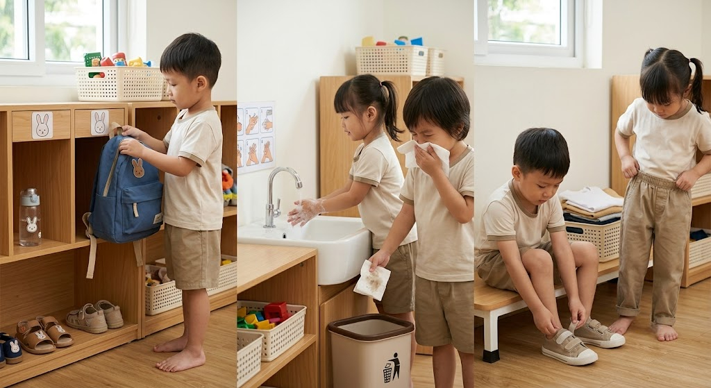 Check-List 5 Kỹ Năng Tự Phục Vụ Cơ Bản Trẻ Cần Biết Trước Khi Vào Tuổi Mầm Non