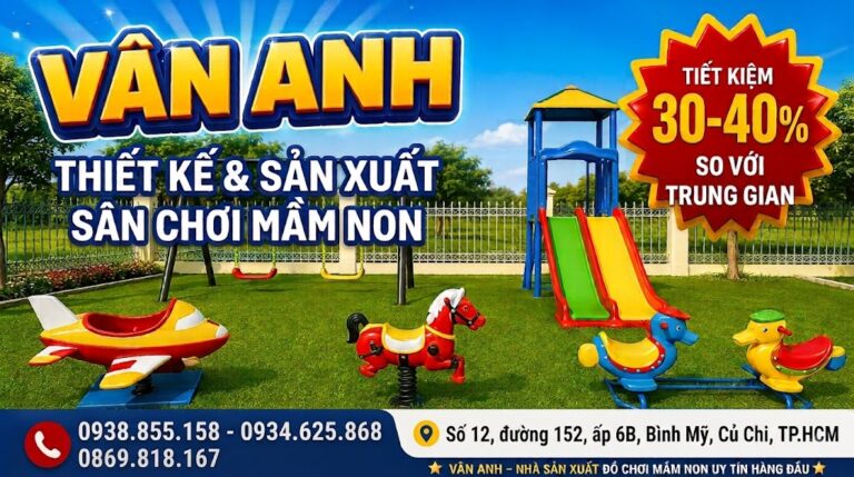 Bí quyết thiết kế sân chơi nhỏ: Không cần diện tích quá lớn, chỉ cần chọn đúng thiết bị!