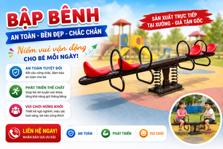 Chọn Bập Bênh Lò Xo Cho Sân Chơi: Những Điều Cần Biết Trước Khi Mua