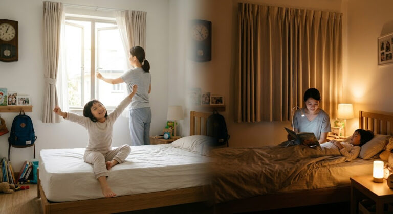 6 Lưu Ý Giúp Trẻ Thay Đổi Giờ Ngủ Để Không Mệt Mỏi Khi Đi Học