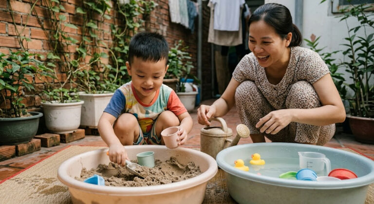 Chơi Cát, Nước Và Đất Có Lợi Ích Gì Đối Với Sự Phát Triển Của Trẻ?