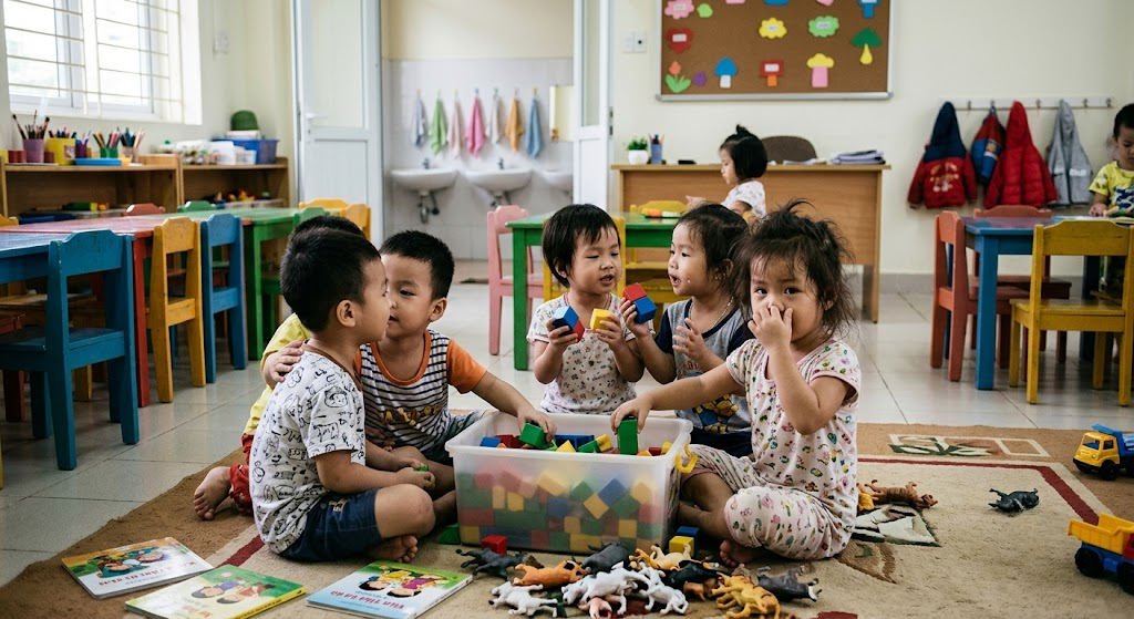 Thói Quen Giúp Hạn Chế Nguy Cơ Lây Nhiễm Khi Trẻ Đi Học