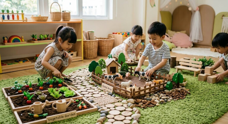 5 Ý Tưởng Trang Trí Phong Cách Góc Thiên Nhiên Trong Lớp Mầm Non