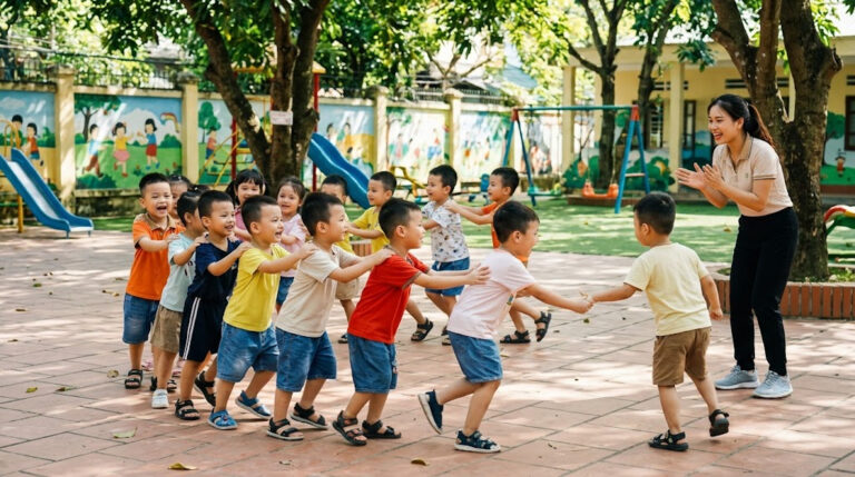 Vì Sao Nên Cho Trẻ Mầm Non Chơi Trò Chơi Dân Gian Thay Vì Chỉ Sử Dụng Thiết Bị Điện Tử?