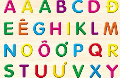 Các bảng chử cái dành cho bé mầm non học chữ